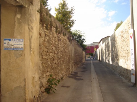 Restauration mur couvent Avignon - 01